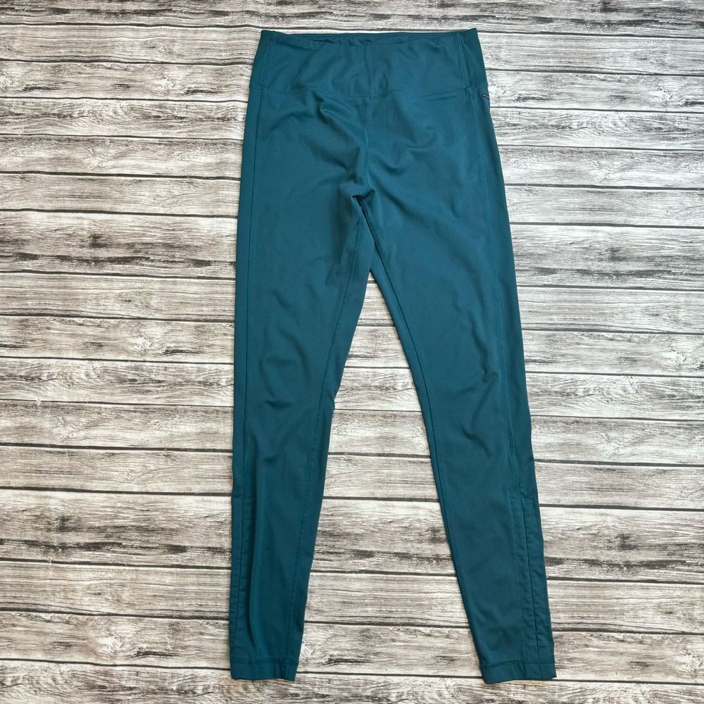 Women's Mondetta High Waist Performance Workout Leggings M Dark Teal